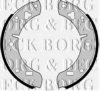 BORG & BECK BBS6170 Brake Shoe Set